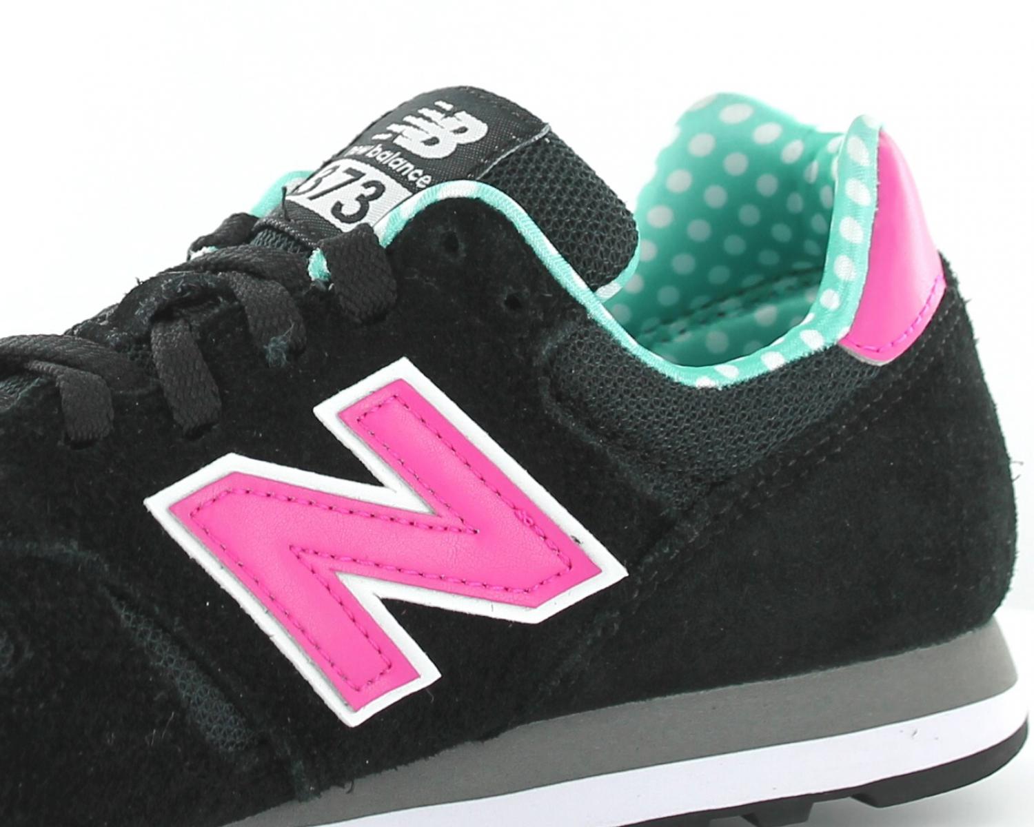 new balance noire rose verte